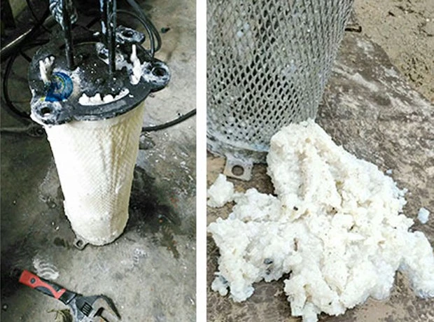 Titanium anode for cooling circulating water Titanium anode for cooling circulating water